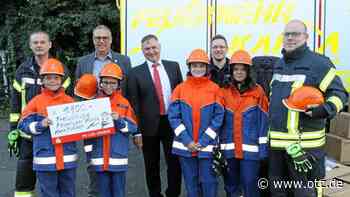 Neue Helme für die Feuerwehr in Kahla