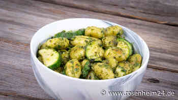 Grüne Gemüsepfanne – Gnocchi mit frischen Zucchini und schnellem Basilikum-Pesto