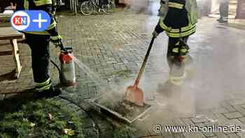 Mehrere Brände in Kiel-Gaarden: Polizei ermittelt wegen mehrerer nächtlicher Feuer - Brandstiftung?