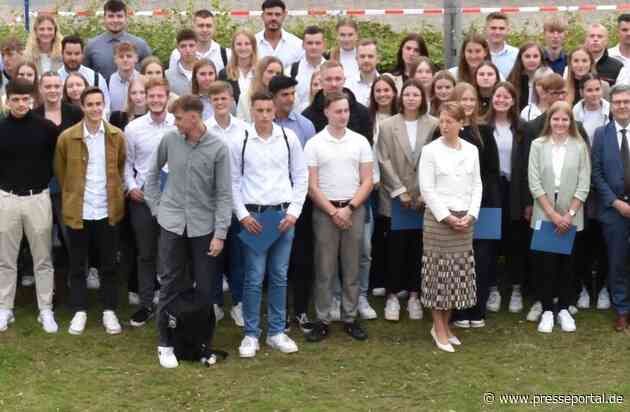 POL-MS: Polizeipräsidentin Alexandra Dorndorf begrüßt 264 neue Studierende bei der Polizei Münster