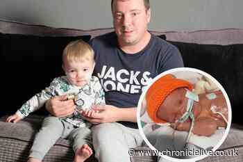 'Those four minutes felt like so much longer' - Boldon dad saved his son's life at just five weeks old
