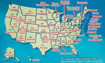 EXCLUSIVE: What does AI think of YOUR state? DailyMail.com asked tech to come up with a phrase and photo for the average person across the US