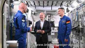 Scholz: Wir sind bei der Raumfahrt an der Spitze dabei