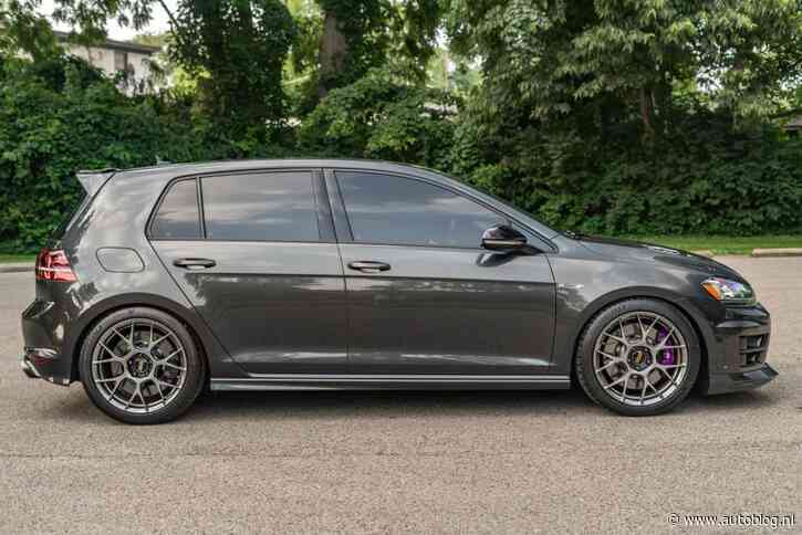 Grijze Volkswagen Golf R occasion is stiekem uniek