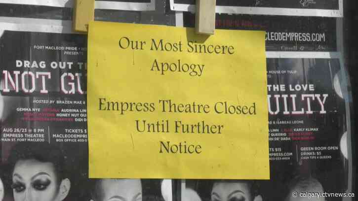 4 youth charged with mischief after Empress Theatre incident in Fort Macleod