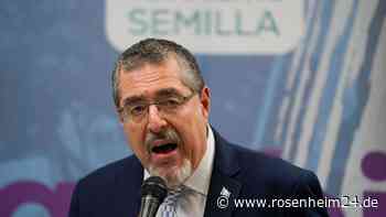 Guatemalas Präsident: Staatsstreich gegen mich im Gange