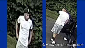 Cheshire police look for person of interest in alleged intentional cruiser crash