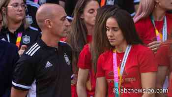 Spain legal panel opens case against suspended soccer chief over World Cup kiss