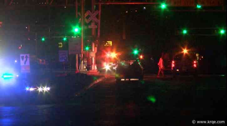 1 injured after crash involving the Rail Runner in Albuquerque