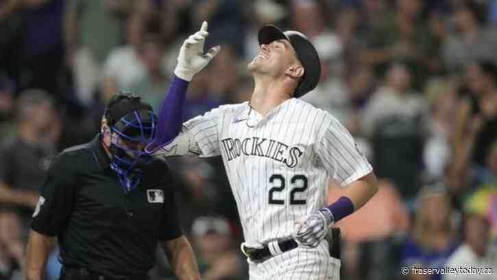 Kirk’s pinch-hit double, Toronto’s 3 homers power Blue Jays past Rockies 13-9
