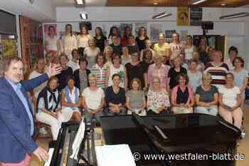 Proben für die „Messe in Zeiten der Bedrängnis“ im Gymnasium