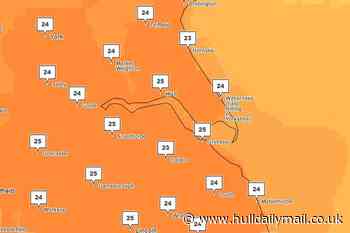 Hull area to be as warm as Portugal as 'heatwave' arrives after washout summer