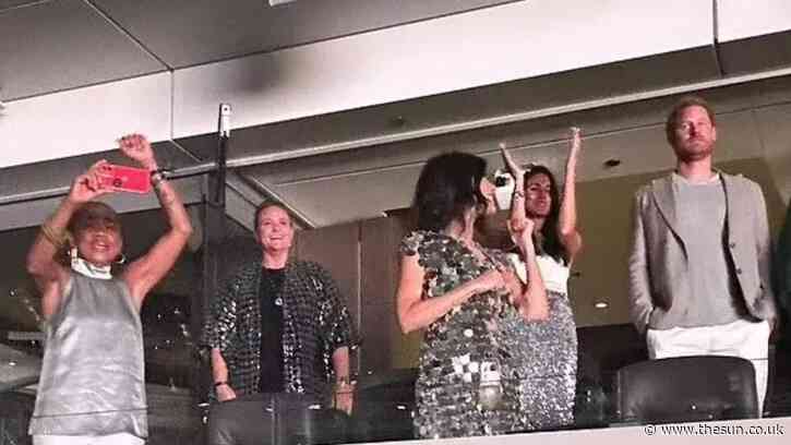 Meghan Markle & Harry party at Beyonce’s Renaissance tour in LA with Doria, but Harry looks glum after Netflix flop
