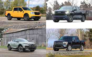 Les camionnettes qui consomment le moins en 2023