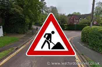 Road closure in Chorleywood due to Affinity Water works