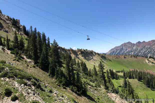 Utah Ski Resort Showcases Gorgeous Images Of New Roof-Access Tram