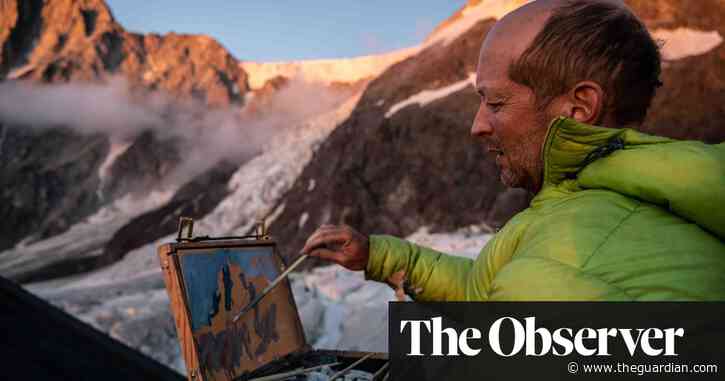 Artist captures the impact of climate crisis over 150 years on Mont Blanc