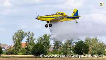 Löschflugzeugstaffel zurück in Braunschweig: Behrens dankt Crew