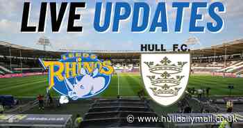 Hull FC vs Leeds Rhinos LIVE: First half action as Leeds build healthy lead