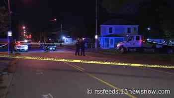 22-year-old dies in Suffolk shooting, fiery vehicle crash