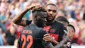 Fußball-Bundesliga: Victor Boniface schießt Bayer Leverkusen an die Tabellenspitze