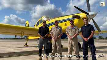 Löschflugzeugstaffel zurück in Braunschweig: Behrens dankt Crew