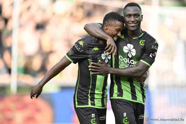 De Vereniging is co-leider: Kévin Denkey schiet Cercle Brugge met twee goals voorbij Westerlo
