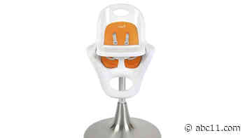 More than 85,000 highchairs are under recall after two dozen reports of falls