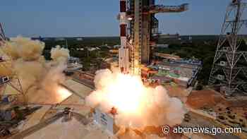 India launches a spacecraft to study the sun after successful landing near the moon's south pole