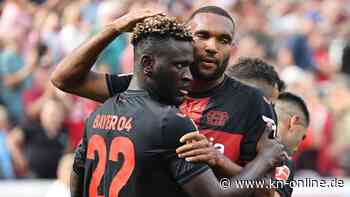 Bundesliga am Samstag: Leverkusen vorerst Tabellenführer - Stuttgart deklassiert Freiburg