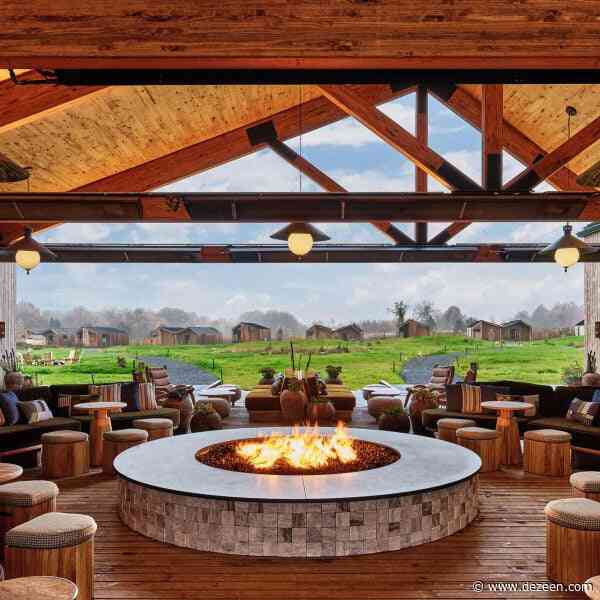 Electric Bowery arranges steel and wood cabins for Hudson Valley hotel