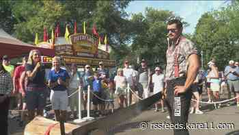 Timberworks Lumberjack show at the state fair