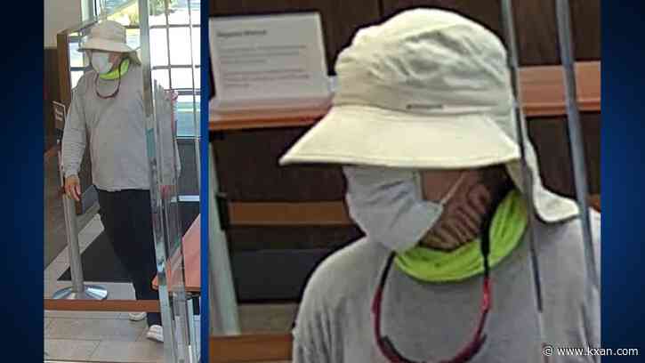 Austin Police searching for suspect involved in 2 bank robberies