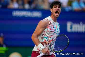 Carlos Alcaraz Produces Highlights and Smiles During a US Open Victory Over Dan Evans