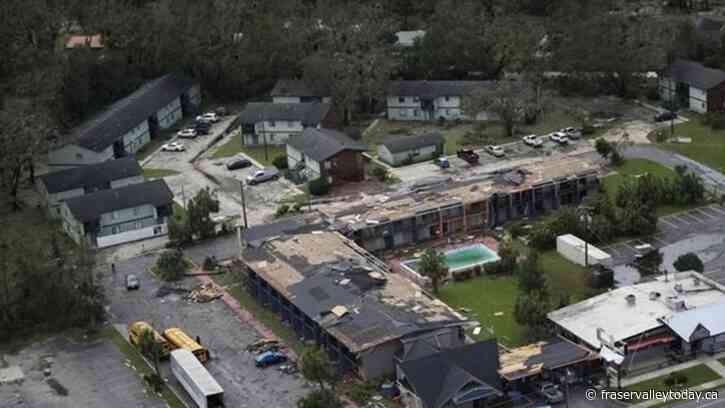 Biden tells Idalia’s Florida victims ‘your nation has your back’ and DeSantis doesn’t show up