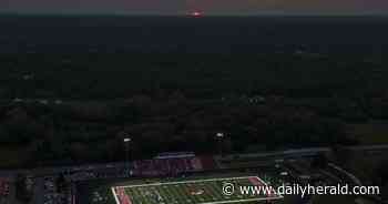 Suburban Skyview: Suburban Skyview: Friday Night Lights from 400 feet above a Barrington football game