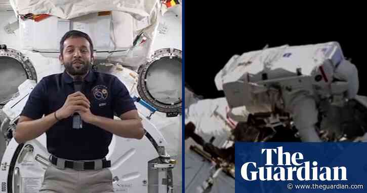 Emirati astronaut to make history after longest-ever Arab space mission – video