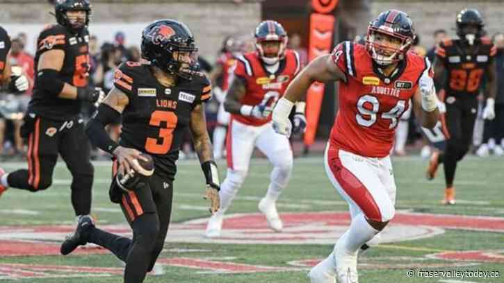 Adams, Hollins lead Lions to 34-25 win over Alouettes