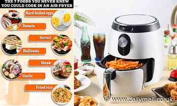Revealed: The 7 foods you never knew you could cook in an air fryer - from hard 'boiled' eggs to steak