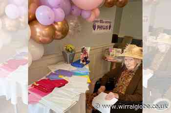 Wirral care home resident Phyllis Johnson's 103rd birthday