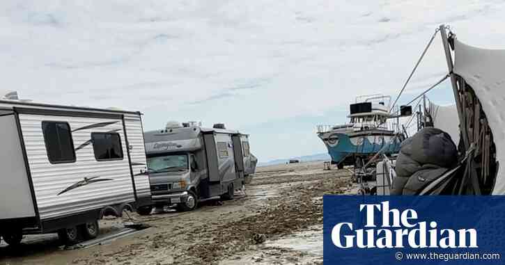 Officials investigate death at Burning Man as thousands stranded by floods
