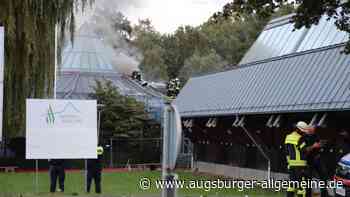 Feuer richtet in Augsburger Berufsschule erheblichen Schaden an