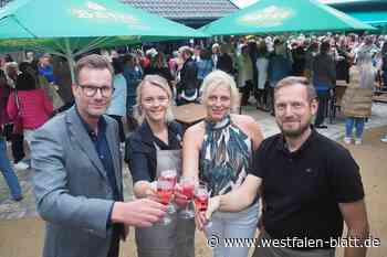 Rahden-Kleinendorf: Erste Feier im neuen Schneiders am Museumshof