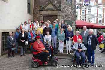 Freunde aus Sudbury gratulieren Höxter zur Landesgartenschau