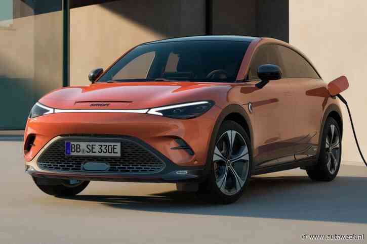 Smart #3: tot 455 kilometer bereik voor grootste Smart ooit