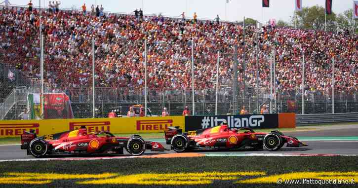 F1, niente da fare per le Ferrari: a Monza dominio Red Bull. Sainz e Leclerc dietro Verstappen e Perez
