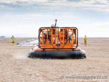Hoylake RNLI trial new hovercraft models