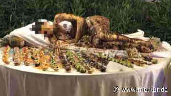 „Wie eklig“: Hotel in Italien sorgt für Eklat – Frau liegt in Dessertbuffet