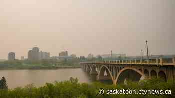 Heavy wildfire smoke continues in Saskatoon