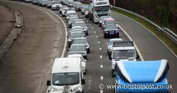 Crash causes heavy delays on motorway into Bristol